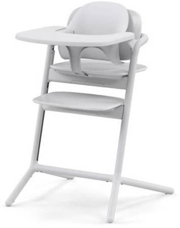 Cybex Lemo Krzesełko Bujaczek Zestaw 4w1 All White