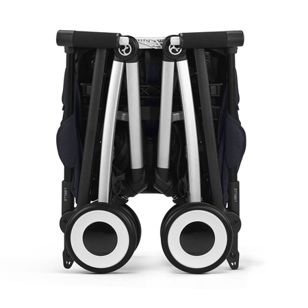 Cybex Libelle 2.0 Wózek Spacerowy Rama Srebrna Dark Blue + Snogga 2