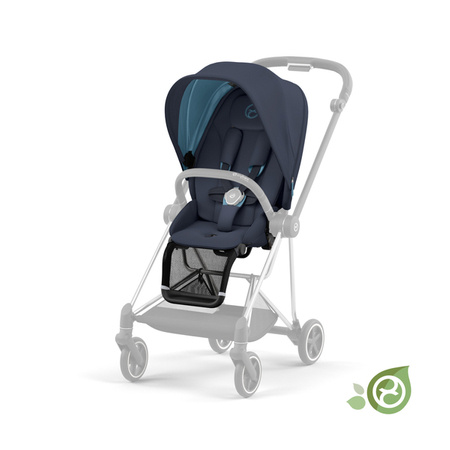 Cybex Mios 3.0 Conscious Green Leaf Tapicerka Siedziska Eco Dark Navy