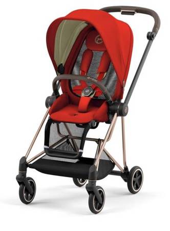 Cybex Mios 3.0 Wózek Głęboko-Spacerowy + Cybex Cloud Z2 I-Size Fotelik Samochodowy 0-13 kg Autumn Gold