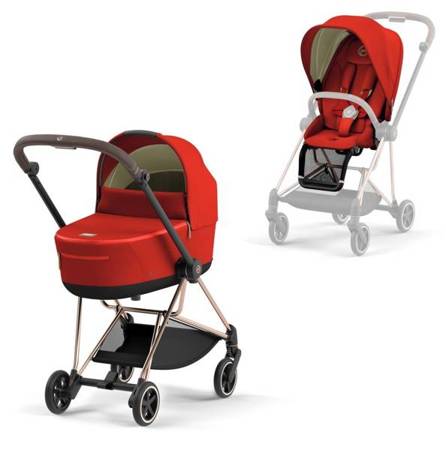 Cybex Mios 3.0 Wózek Głęboko-Spacerowy + Cybex Cloud Z2 I-Size Fotelik Samochodowy 0-13 kg Autumn Gold