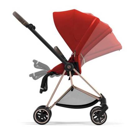 Cybex Mios 3.0 Wózek Głęboko-Spacerowy + Cybex Cloud Z2 I-Size Fotelik Samochodowy 0-13 kg Autumn Gold