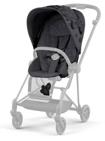 Cybex Mios 3.0 Wózek Głęboko-Spacerowy + Cybex Cloud Z2 I-Size Fotelik Samochodowy 0-13 kg Dream Grey Simply Flowers