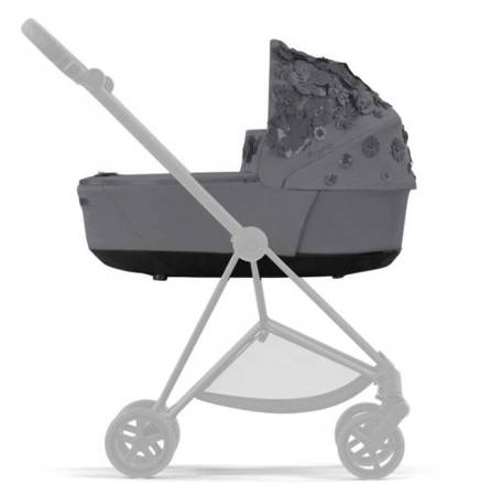 Cybex Mios 3.0 Wózek Głęboko-Spacerowy + Cybex Cloud Z2 I-Size Fotelik Samochodowy 0-13 kg Dream Grey Simply Flowers