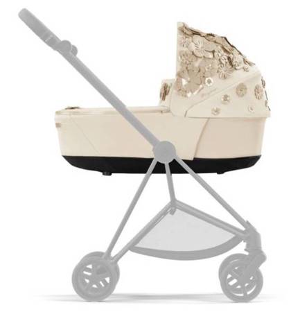 Cybex Mios 3.0 Wózek Głęboko-Spacerowy + Cybex Cloud Z2 I-Size Fotelik Samochodowy 0-13 kg Nude Beige Simply Flowers