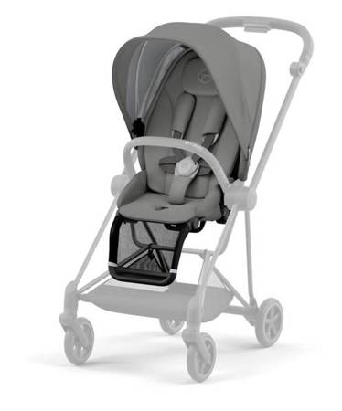 Cybex Mios 3.0 Wózek Głęboko-Spacerowy + Cybex Cloud Z2 I-Size Fotelik Samochodowy 0-13 kg Soho Grey