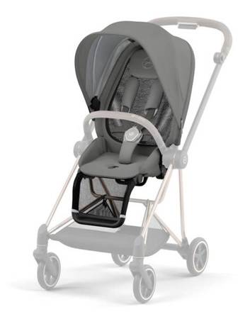 Cybex Mios 3.0 Wózek Głęboko-Spacerowy + Cybex Cloud Z2 I-Size Fotelik Samochodowy 0-13 kg Soho Grey