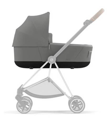 Cybex Mios 3.0 Wózek Głęboko-Spacerowy + Cybex Cloud Z2 I-Size Fotelik Samochodowy 0-13 kg Soho Grey