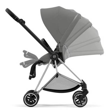 Cybex Mios 3.0 Wózek Głęboko-Spacerowy + Cybex Cloud Z2 I-Size Fotelik Samochodowy 0-13 kg Soho Grey