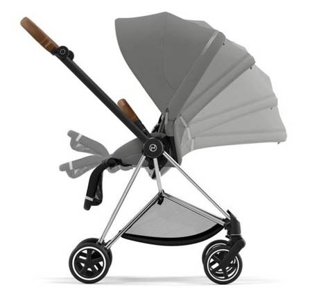 Cybex Mios 3.0 Wózek Głęboko-Spacerowy + Cybex Cloud Z2 I-Size Fotelik Samochodowy 0-13 kg Soho Grey