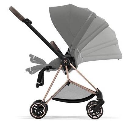 Cybex Mios 3.0 Wózek Głęboko-Spacerowy + Cybex Cloud Z2 I-Size Fotelik Samochodowy 0-13 kg Soho Grey