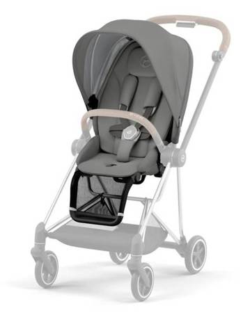 Cybex Mios 3.0 Wózek Głęboko-Spacerowy + Cybex Cloud Z2 I-Size Fotelik Samochodowy 0-13 kg Soho Grey