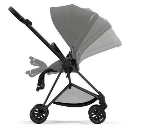 Cybex Mios 3.0 Wózek Głęboko-Spacerowy + Cybex Cloud Z2 I-Size Fotelik Samochodowy 0-13 kg Soho Grey