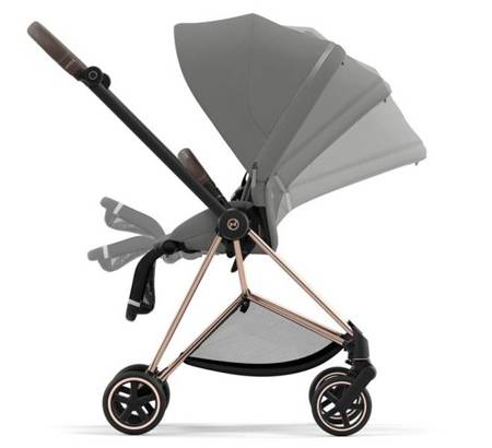 Cybex Mios 3.0 Wózek Głęboko-Spacerowy + Cybex Cloud Z2 I-Size Fotelik Samochodowy 0-13 kg Soho Grey