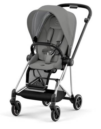 Cybex Mios 3.0 Wózek Głęboko-Spacerowy + Cybex Cloud Z2 I-Size Fotelik Samochodowy 0-13 kg Soho Grey