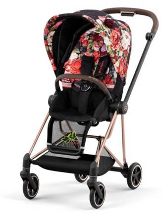 Cybex Mios 3.0 Wózek Głęboko-Spacerowy + Cybex Cloud Z2 I-Size Fotelik Samochodowy 0-13 kg Spring Blossom Dark