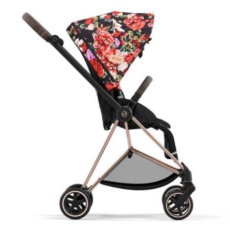 Cybex Mios 3.0 Wózek Głęboko-Spacerowy + Cybex Cloud Z2 I-Size Fotelik Samochodowy 0-13 kg Spring Blossom Dark