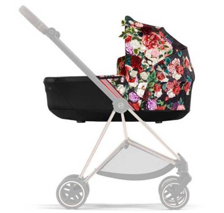 Cybex Mios 3.0 Wózek Głęboko-Spacerowy + Cybex Cloud Z2 I-Size Fotelik Samochodowy 0-13 kg Spring Blossom Dark