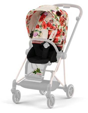 Cybex Mios 3.0 Wózek Głęboko-Spacerowy + Cybex Cloud Z2 I-Size Fotelik Samochodowy 0-13 kg Spring Blossom Light