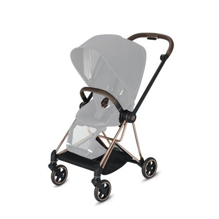 Cybex Mios Wózek Głęboko-Spacerowy Rama 3.0 + Gondola 2.0 Lux Autumn Gold + Tapicerka 3.0 Siedziska Autumn Gold