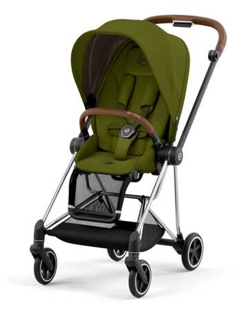 Cybex Mios Wózek Głęboko-Spacerowy Rama 3.0 + Gondola 2.0 Lux Khaki Green + Tapicerka 3.0 Siedziska Khaki Green