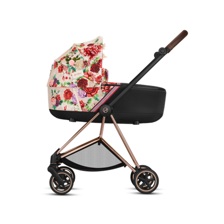 Cybex Mios Wózek Głęboko-Spacerowy Rama 3.0 + Gondola 2.0  Lux Spring Blossom Light + Tapicerka 3.0 Siedziska Spring Blossom Light