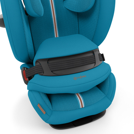 Cybex Pallas G I-Size Plus Fotelik Samochodowy 9-50 kg + Tapicerka Letnia Beach Blue Plus 2023