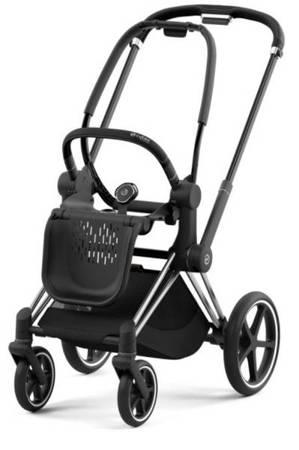 Cybex Priam 4.0 Rama w Zestawie Ze Stelażem Siedziska Chrome + Czarny