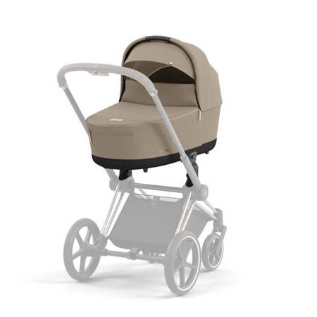 Cybex Priam 4.0 Wózek Głęboko-Spacerowy + Cloud T i-Size Fotelik Samochodowy 0-13kg Plus Cozy Beige