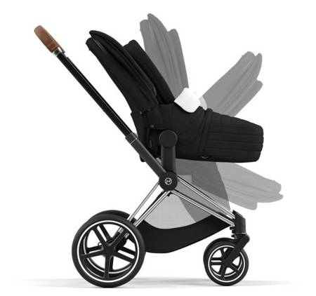 Cybex Priam 4.0 Wózek Głęboko-Spacerowy Deep Black