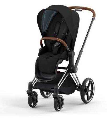 Cybex Priam 4.0 Wózek Głęboko-Spacerowy Deep Black