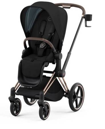 Cybex Priam 4.0 Wózek Głęboko-Spacerowy Deep Black