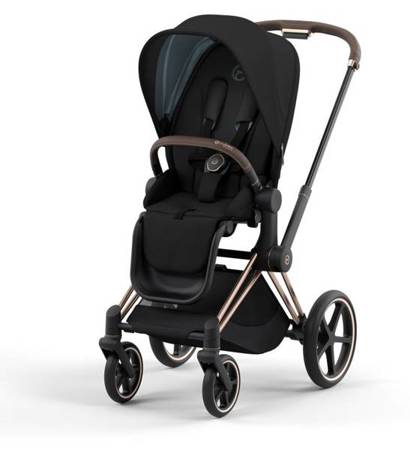 Cybex Priam 4.0 Wózek Głęboko-Spacerowy Deep Black