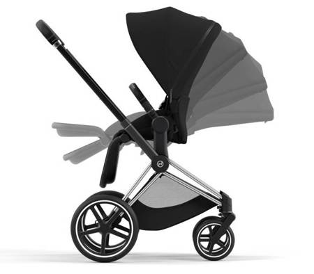 Cybex Priam 4.0 Wózek Głęboko-Spacerowy Deep Black