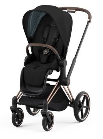 Cybex Priam 4.0 Wózek Głęboko-Spacerowy Deep Black