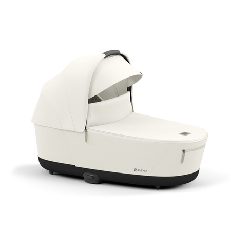 Cybex Priam 4.0 Wózek Głeboko-Spacerowy + Fotelik Samochodowy Cloud T 0-13kg + Baza T Off White