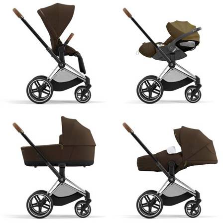 Cybex Priam 4.0 Wózek Głęboko-Spacerowy Khaki Brown