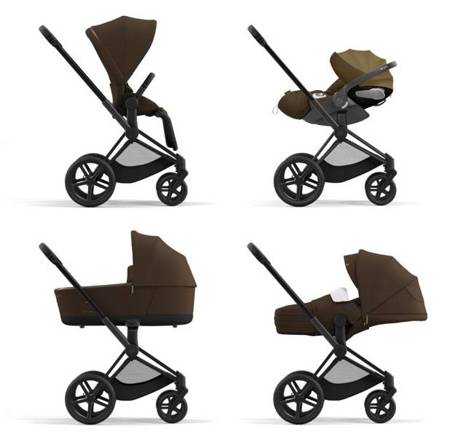 Cybex Priam 4.0 Wózek Głęboko-Spacerowy Khaki Brown