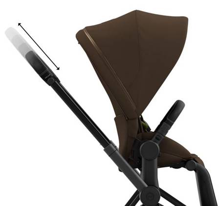 Cybex Priam 4.0 Wózek Głęboko-Spacerowy Khaki Brown