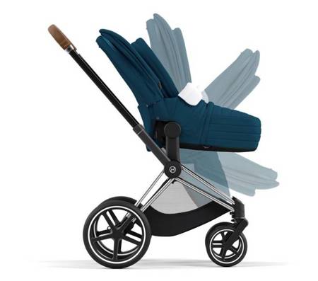 Cybex Priam 4.0 Wózek Głęboko-Spacerowy Mountain Blue