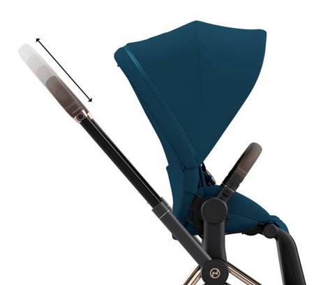 Cybex Priam 4.0 Wózek Głęboko-Spacerowy Mountain Blue