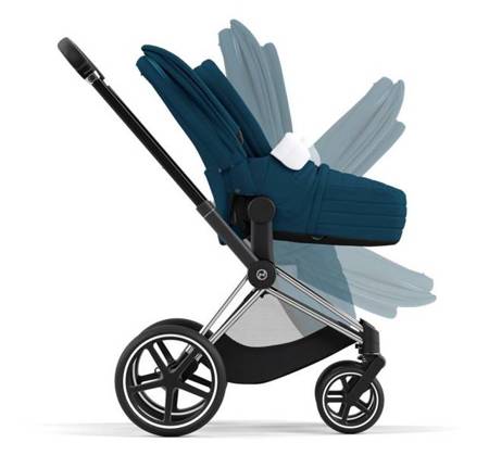 Cybex Priam 4.0 Wózek Głęboko-Spacerowy Mountain Blue