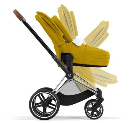 Cybex Priam 4.0 Wózek Głęboko-Spacerowy Mustard Yellow