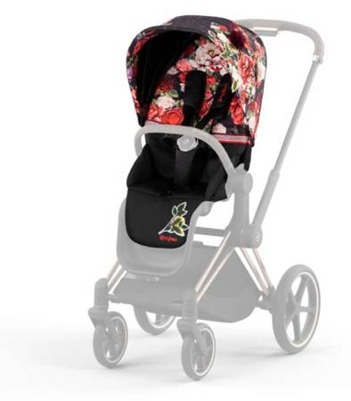 Cybex Priam 4.0 Wózek Głęboko-Spacerowy Spring Blossom Dark