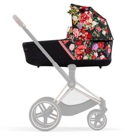 Cybex Priam 4.0 Wózek Głęboko-Spacerowy Spring Blossom Dark