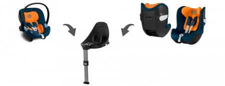Cybex Sirona M2 I-Size Fotelik Samochodowy 0-18kg RWF - siedzisko bez bazy Soho Grey