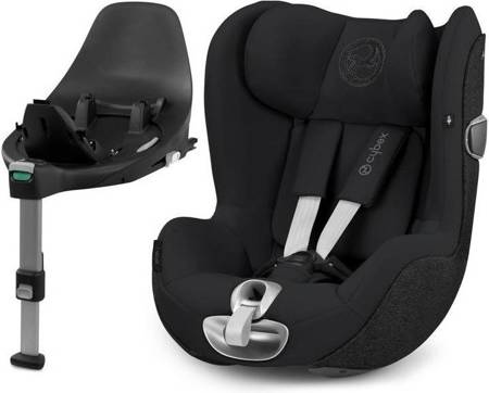 Cybex Sirona Z I-Size Fotelik Samochodowy + Baza Z Fix Deep Black