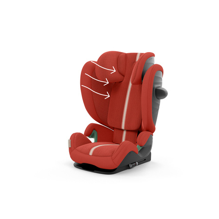 Cybex Solution G I-Fix Plus Fotelik Samochodowy 15-50 kg Hibiscus Red Plus 2024