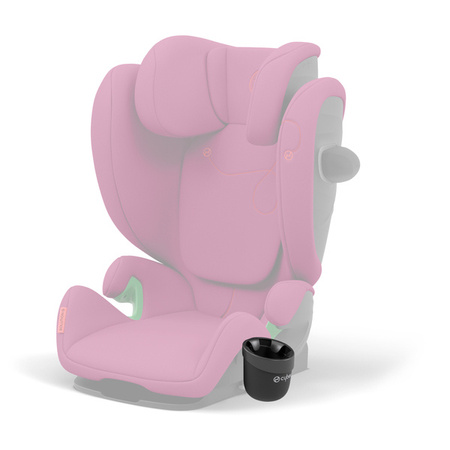 Cybex Solution G i-Fix Fotelik Samochodowy 15-50 kg Magnolia Pink