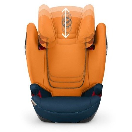 Cybex Solution S-Fix Fotelik Samochodowy 15-36kg Navy Blue + Letnia Tapicerka